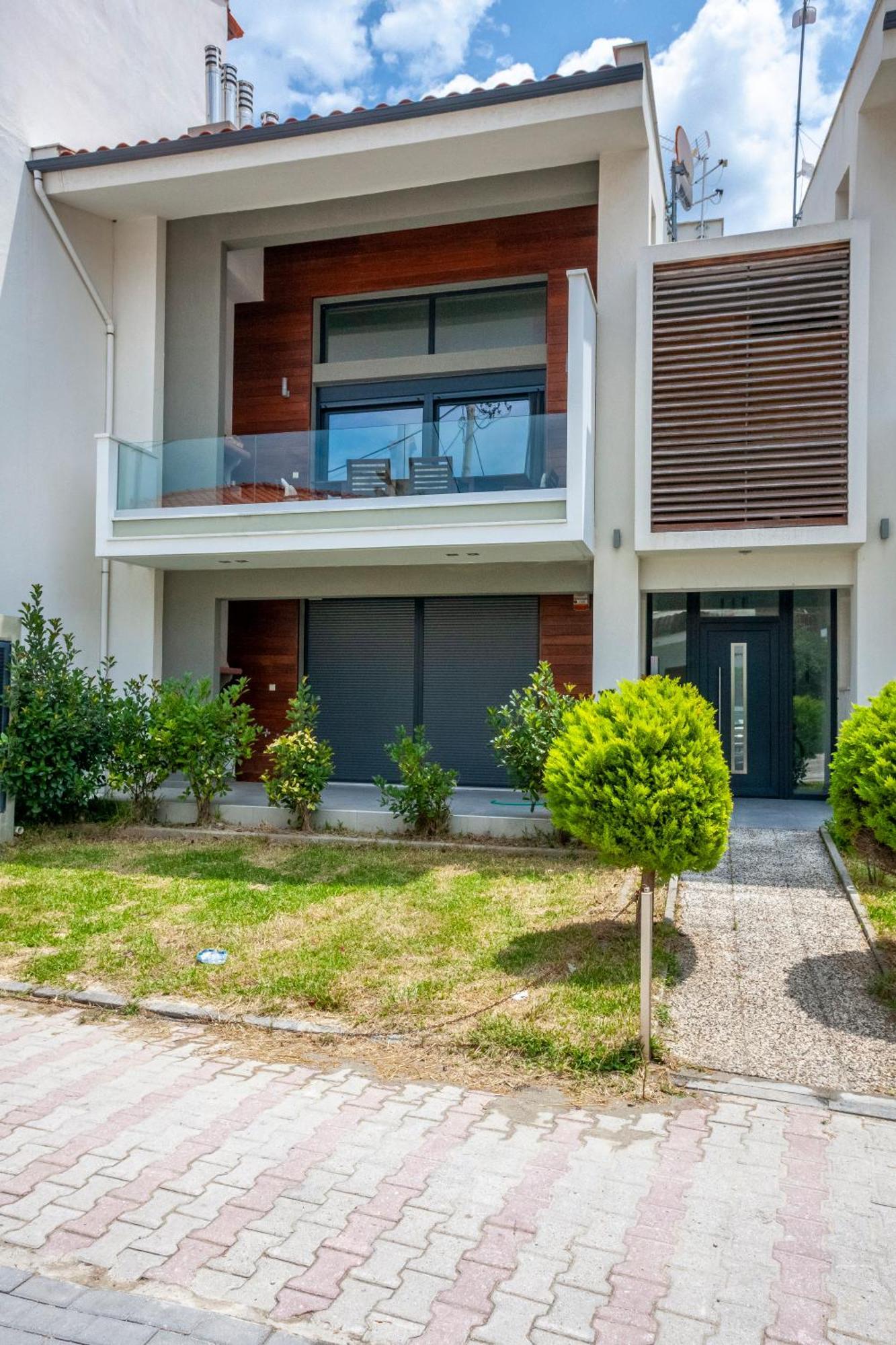 Aleksia Seaside Deluxe Apartment Pefkochori Exterior photo