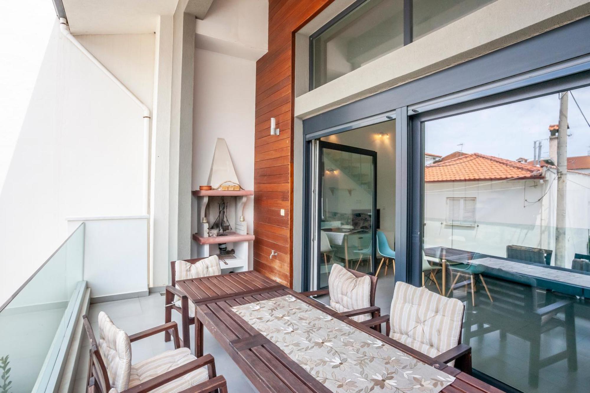 Aleksia Seaside Deluxe Apartment Pefkochori Exterior photo